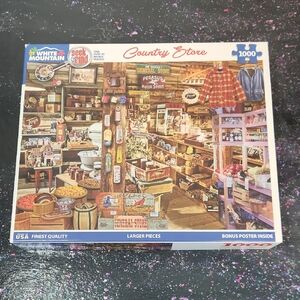 White Mountain Country Store Puzzle - Vibrant Colors
